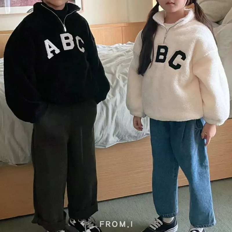 From I - Korean Children Fashion - #kidsshorts - ABC Zip-up - 11