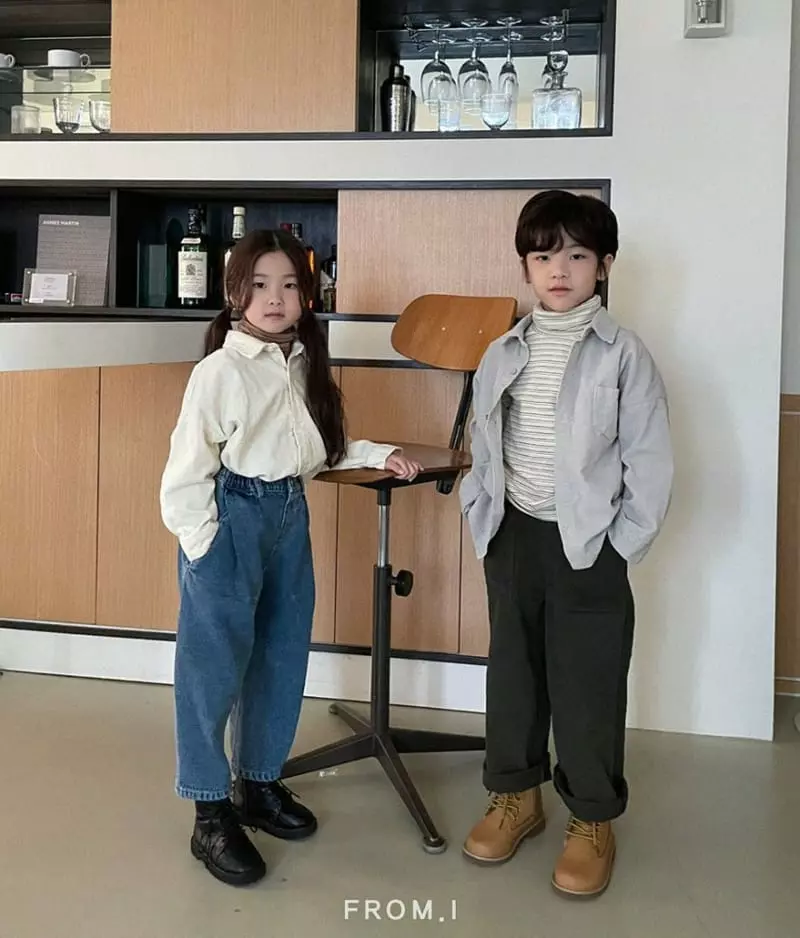 From I - Korean Children Fashion - #kidsstore - Rib Shirt - 3