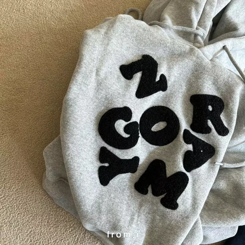From I - Korean Children Fashion - #kidsstore - Alpabet Hoody - 9