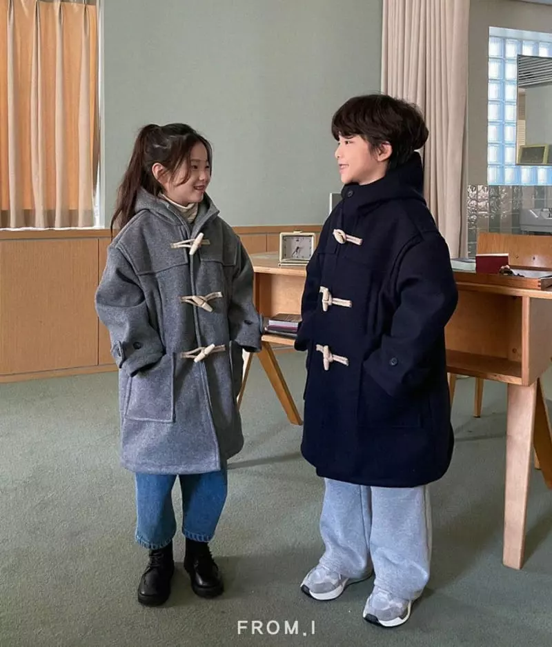 From I - Korean Children Fashion - #kidzfashiontrend - Duffle Coat - 6