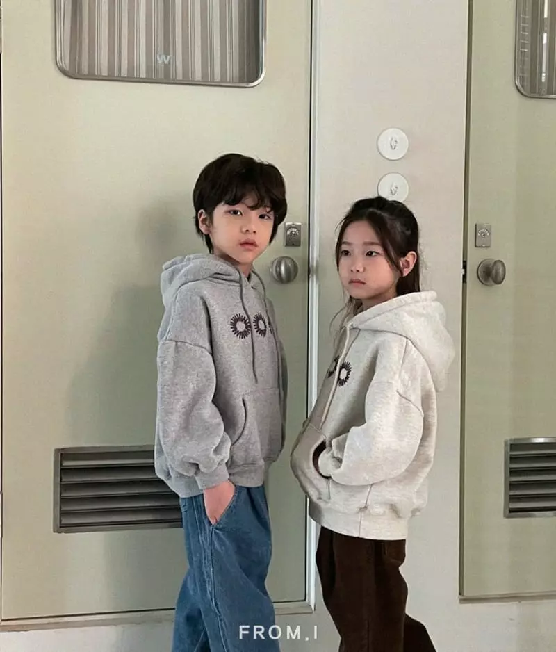 From I - Korean Children Fashion - #kidzfashiontrend - Sun Embrodiery Hoody - 2