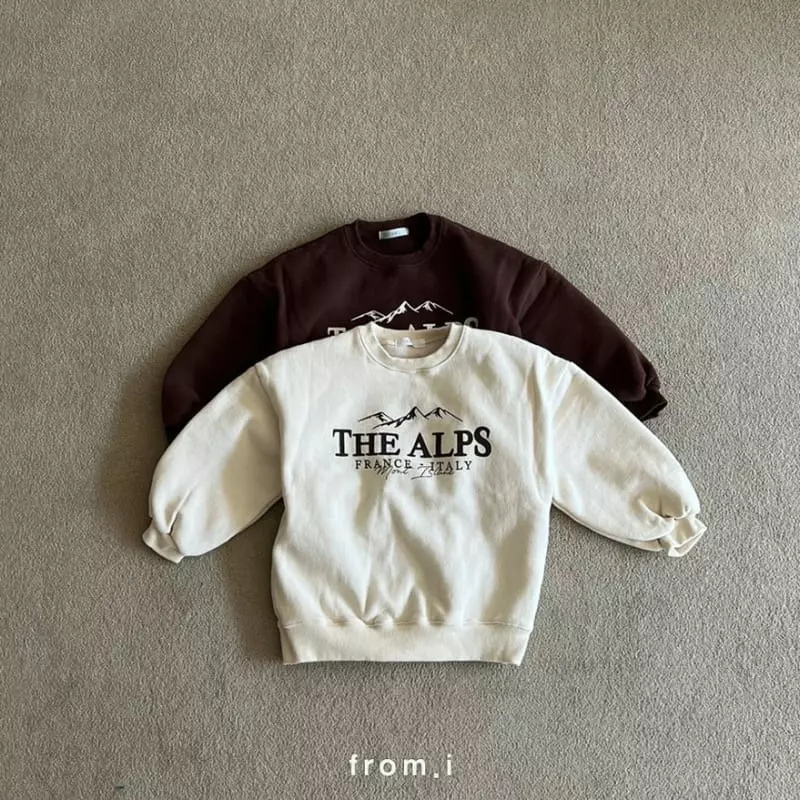 From I - Korean Children Fashion - #kidzfashiontrend - Alps Sweatshirt