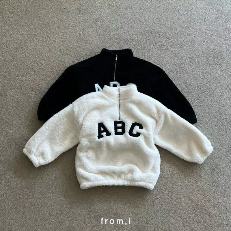 From I - Korean Children Fashion - #littlefashionista - ABC Zip-up