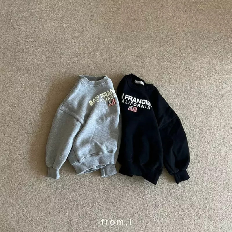 From I - Korean Children Fashion - #magicofchildhood - Sanfran Sweatshirt - 12