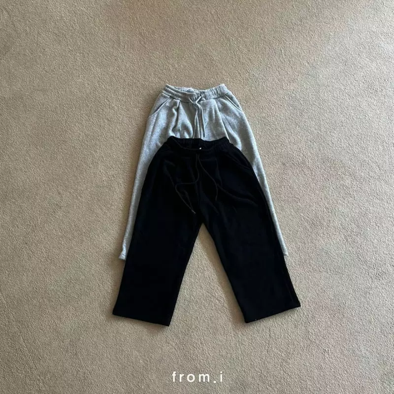 From I - Korean Children Fashion - #magicofchildhood - Wide Sweat Pants