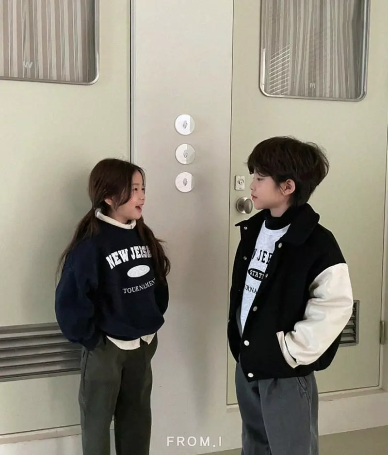 From I - Korean Children Fashion - #minifashionista - New Jearsy Sweatshirt - 2