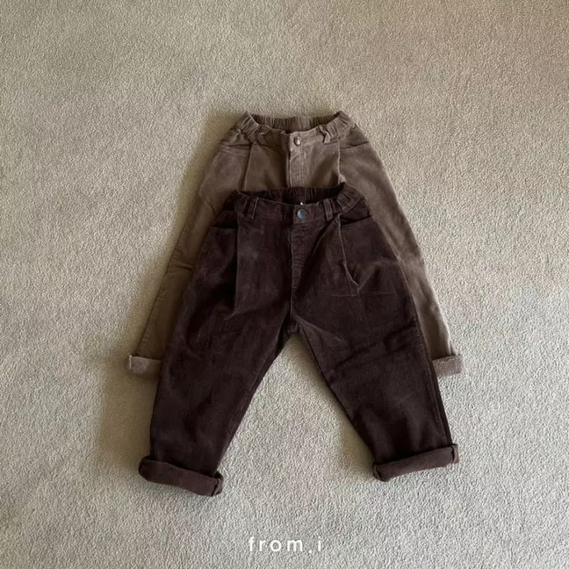 From I - Korean Children Fashion - #minifashionista - Rib Pants