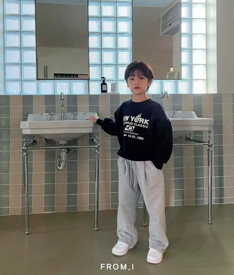 From I - Korean Children Fashion - #minifashionista - Newyork Sweatshirt - 9