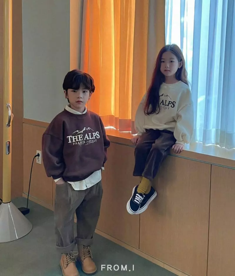 From I - Korean Children Fashion - #minifashionista - Alps Sweatshirt - 5