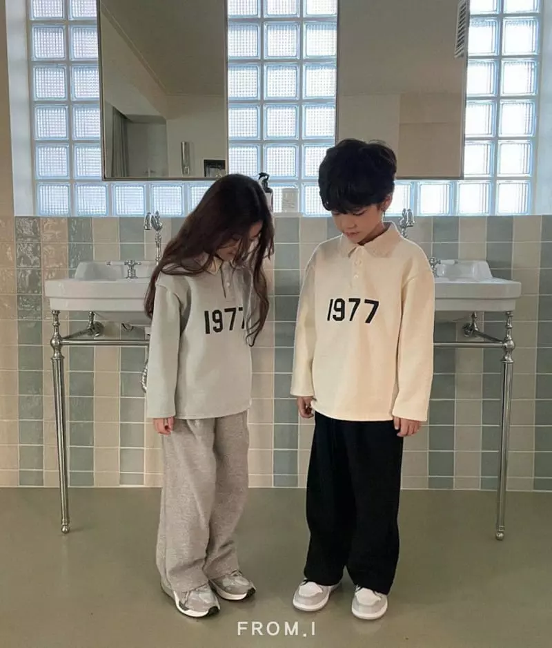 From I - Korean Children Fashion - #prettylittlegirls - 1977 Collar Tee - 5