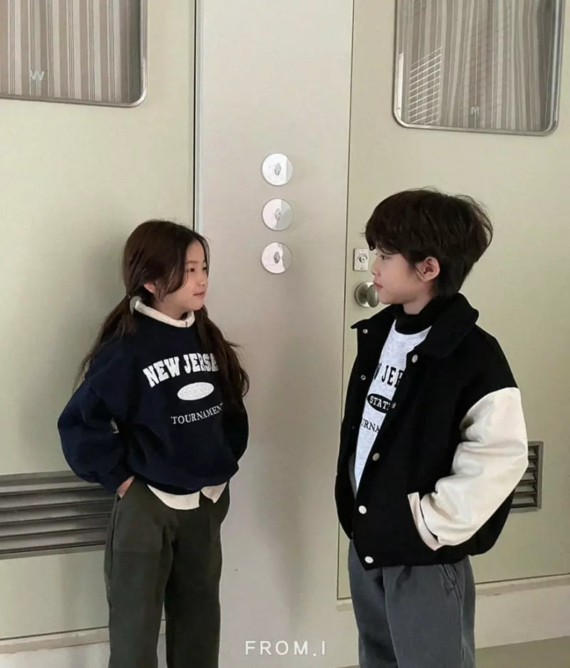 From I - Korean Children Fashion - #prettylittlegirls - New Jearsy Sweatshirt - 3