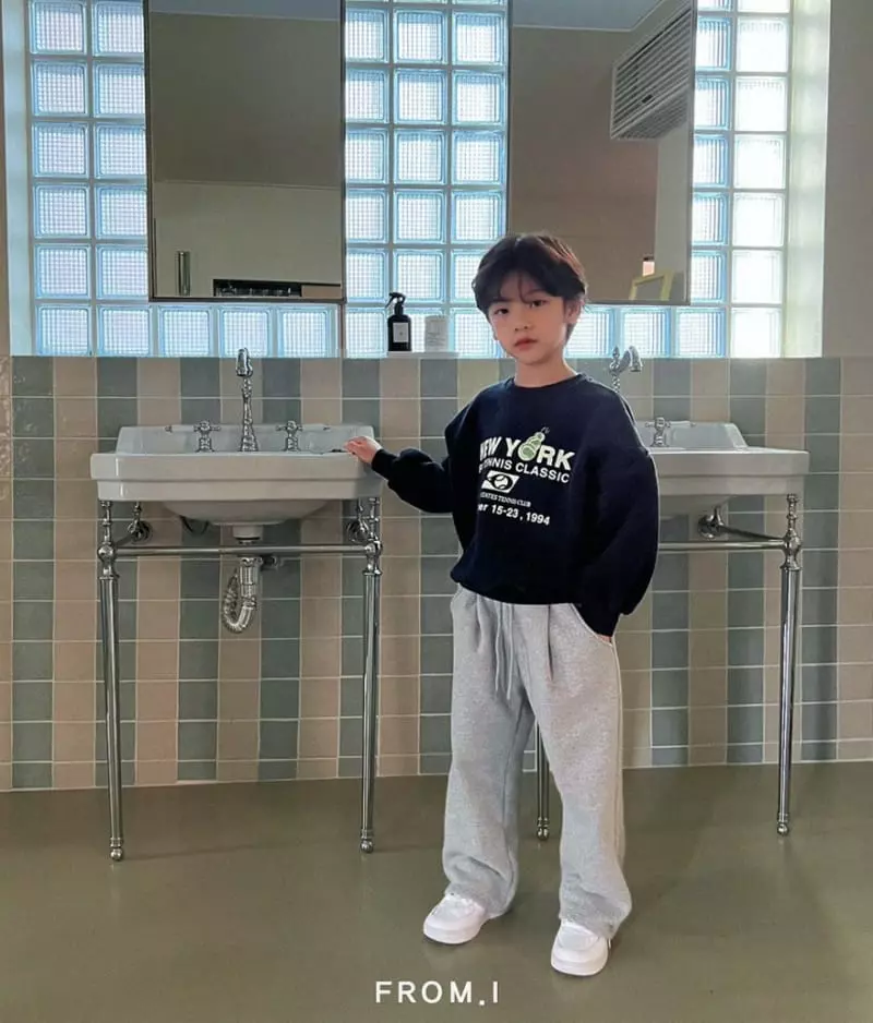 From I - Korean Children Fashion - #prettylittlegirls - Newyork Sweatshirt - 10