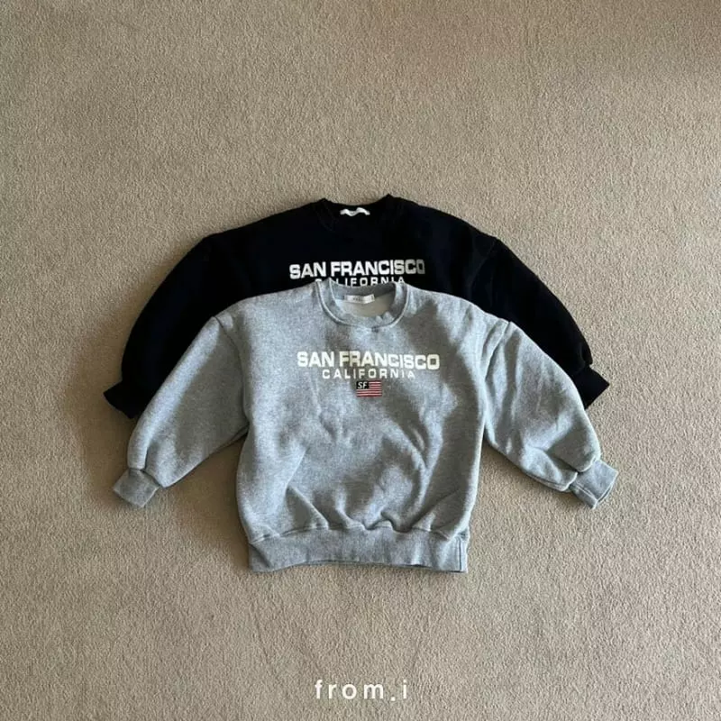 From I - Korean Children Fashion - #stylishchildhood - Sanfran Sweatshirt