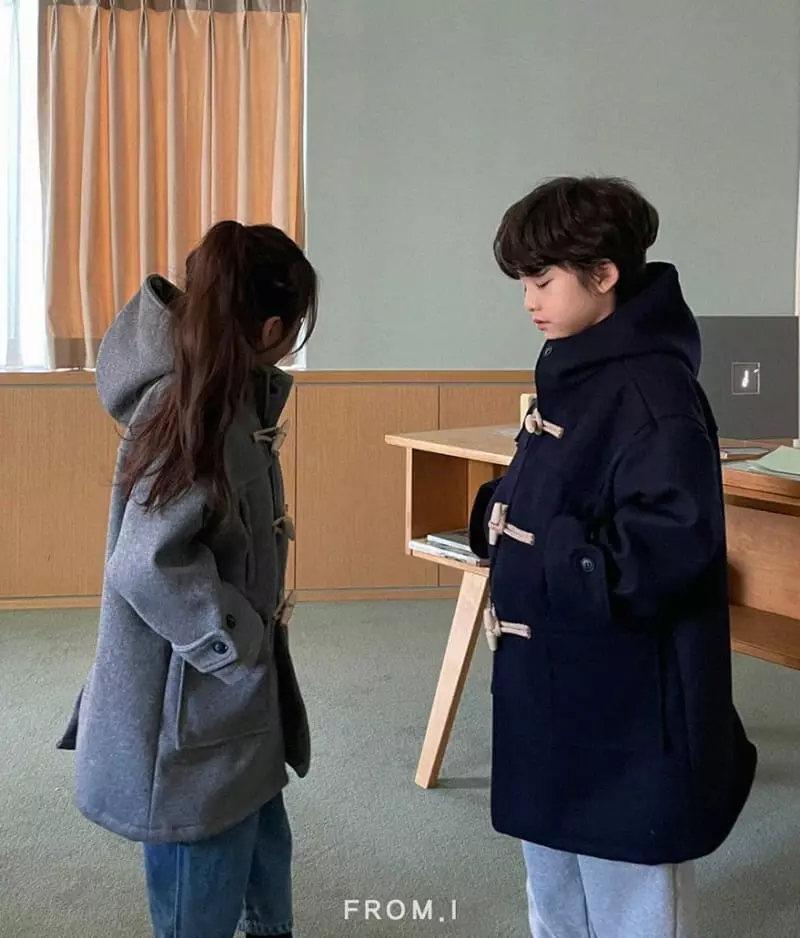 From I - Korean Children Fashion - #todddlerfashion - Duffle Coat - 12