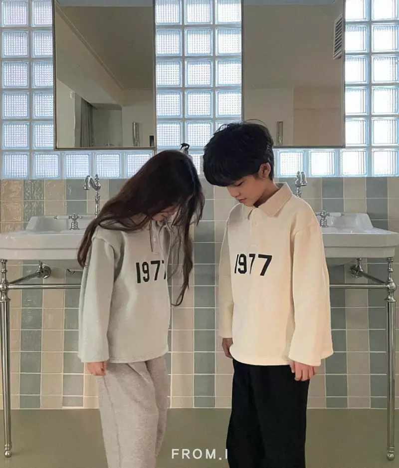 From I - Korean Children Fashion - #todddlerfashion - 1977 Collar Tee - 6
