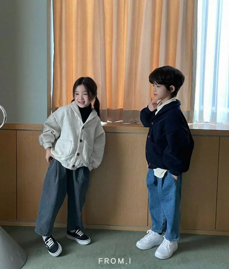 From I - Korean Children Fashion - #todddlerfashion - Slit Twist Jeans - 5
