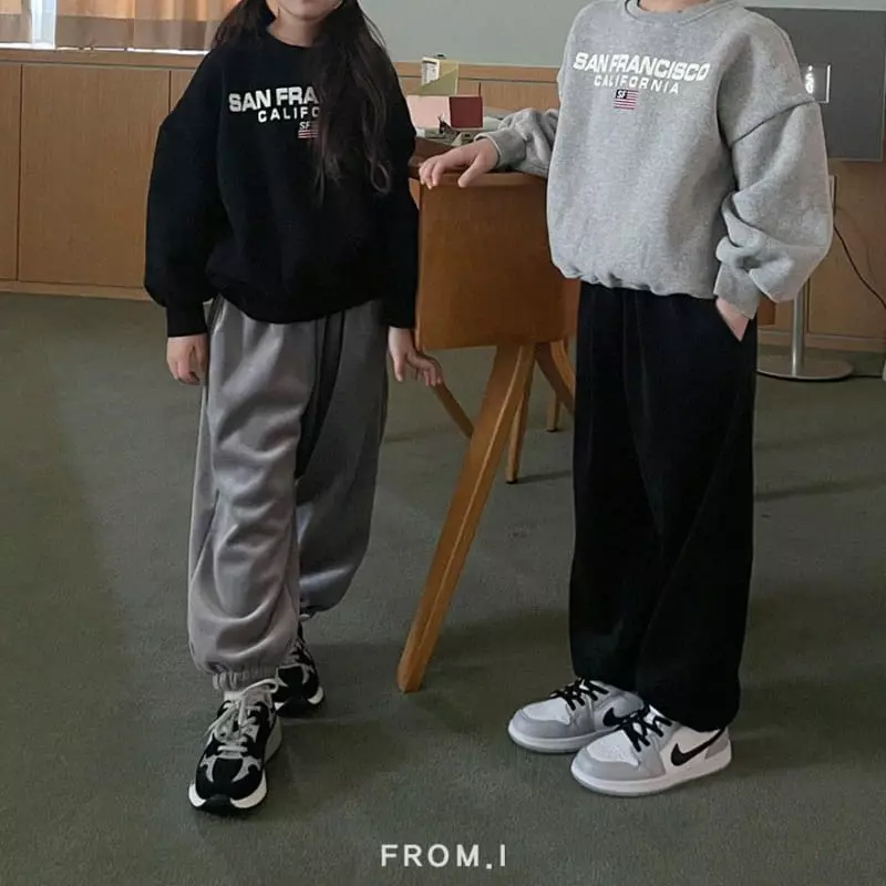 From I - Korean Children Fashion - #toddlerclothing - Veloure Pants - 2