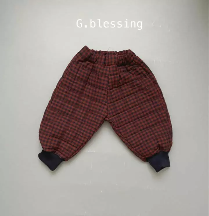 G Blessing - Korean Children Fashion - #kidzfashiontrend - Emily Quilting Pants - 4