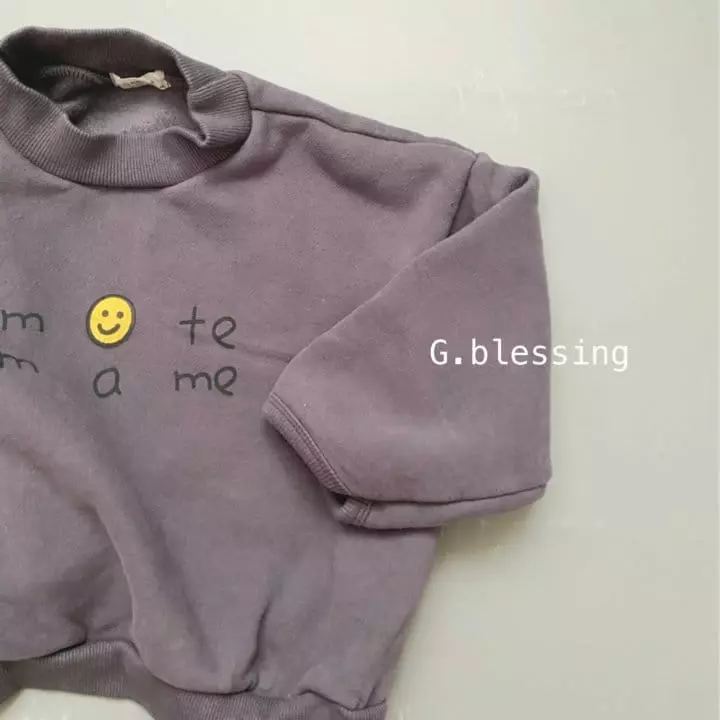 G Blessing - Korean Children Fashion - #kidsshorts - Tami Half Sweatshirt - 2