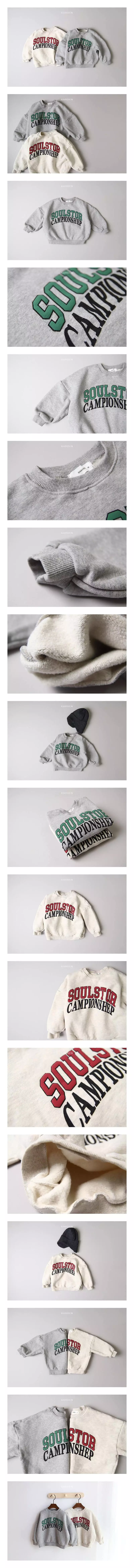 Garden - Korean Children Fashion - #prettylittlegirls - Champion Sweatshirt