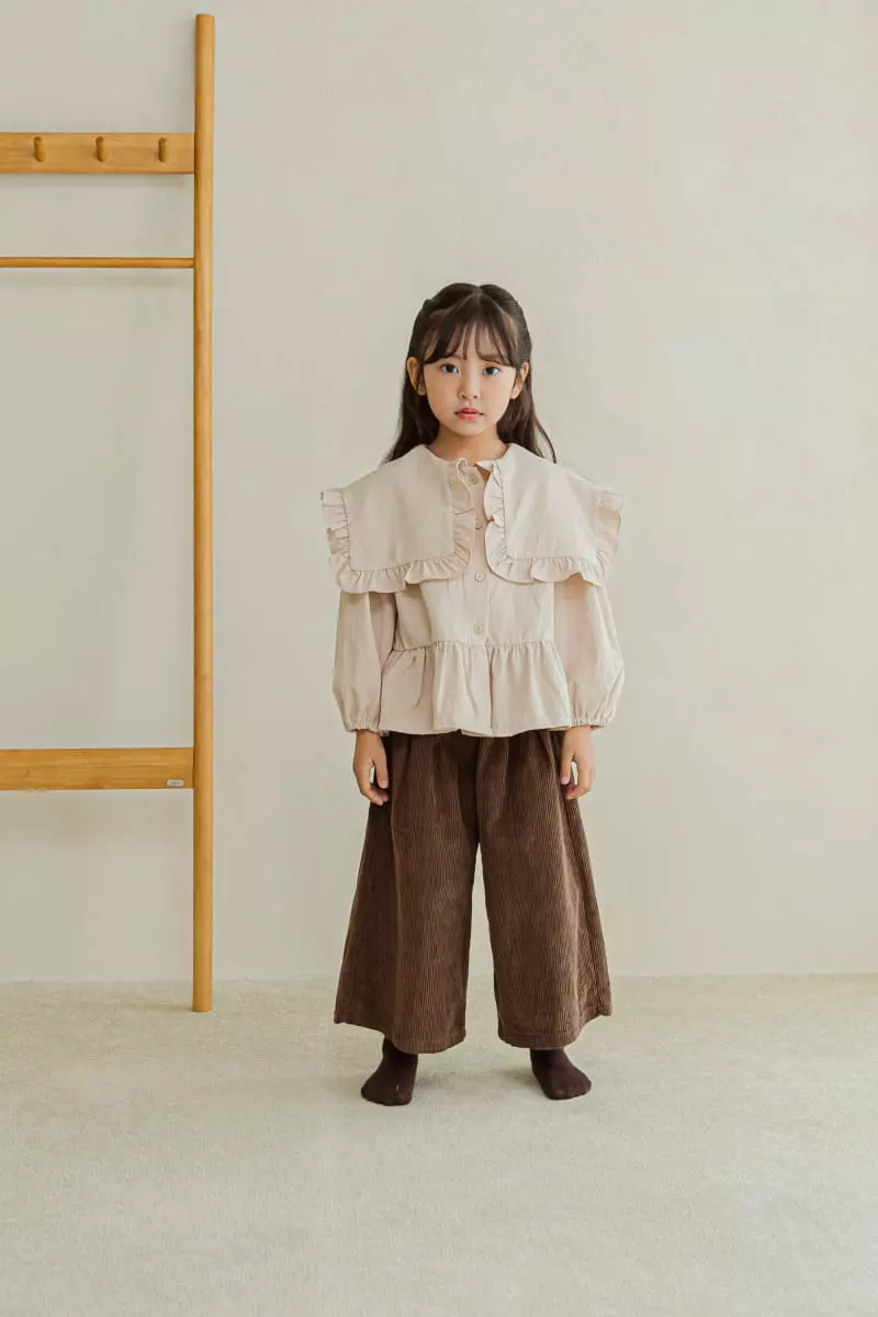 Ggomare - Korean Children Fashion - #childrensboutique - Lona Blouse - 10