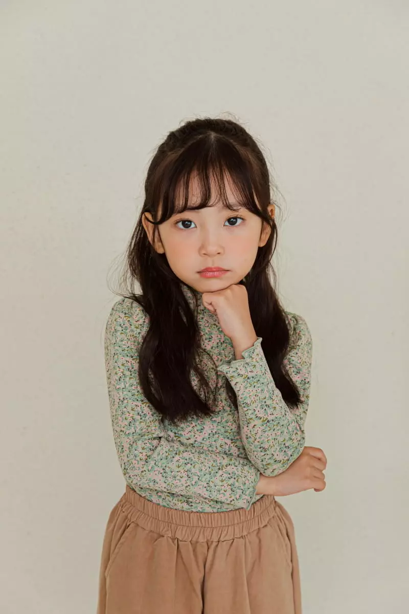 Ggomare - Korean Children Fashion - #designkidswear - Rose Puff Tee - 9