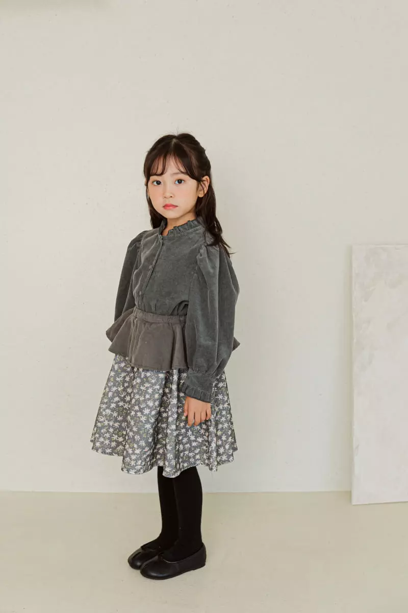 Ggomare - Korean Children Fashion - #kidzfashiontrend - Blooming Blouse - 3