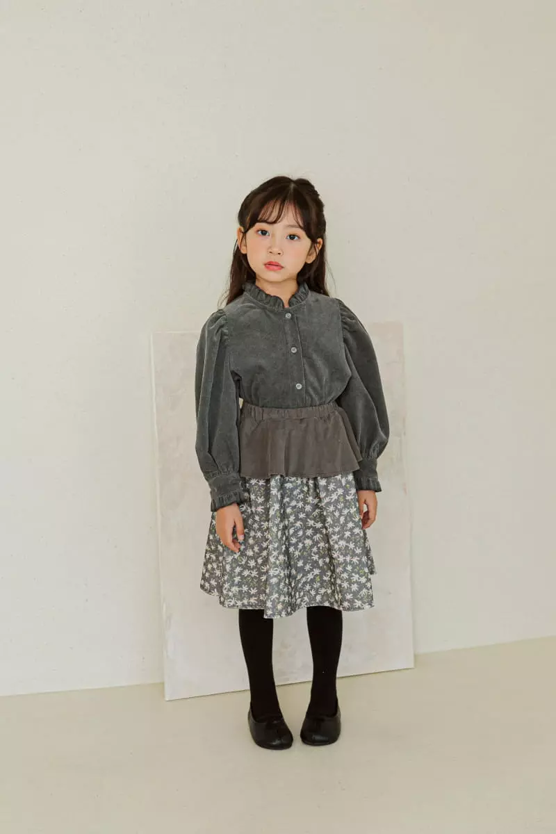 Ggomare - Korean Children Fashion - #littlefashionista - Blooming Blouse - 5