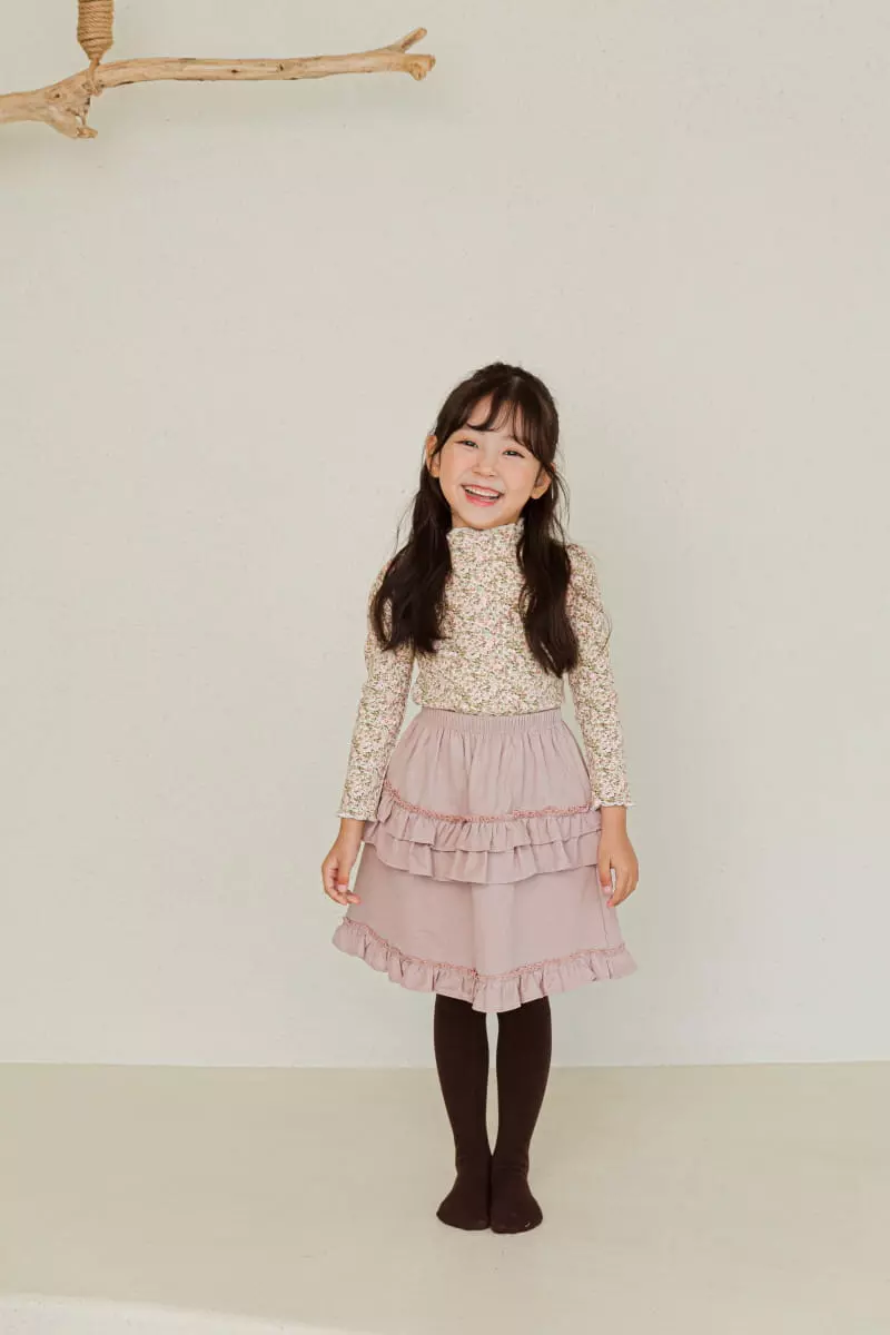 Ggomare - Korean Children Fashion - #magicofchildhood - Rose Puff Tee - 3