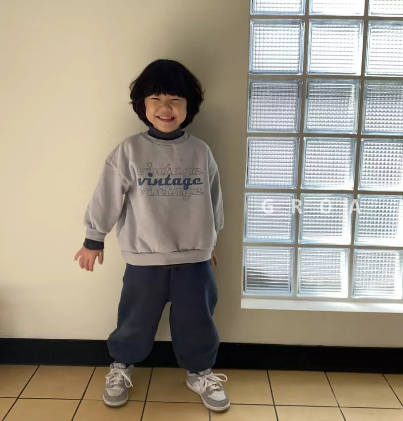 Groa - Korean Children Fashion - #Kfashion4kids - Vintage Sweatshirt - 9