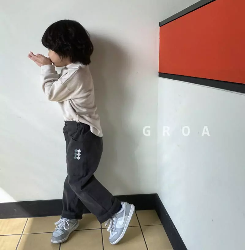 Groa - Korean Children Fashion - #childofig - Fleece Big Pocket Pants - 5