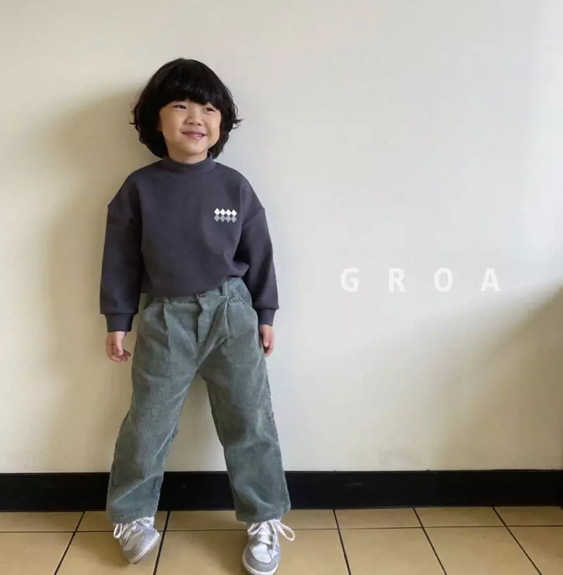 Groa - Korean Children Fashion - #stylishchildhood - Rib Fleece Pants - 4