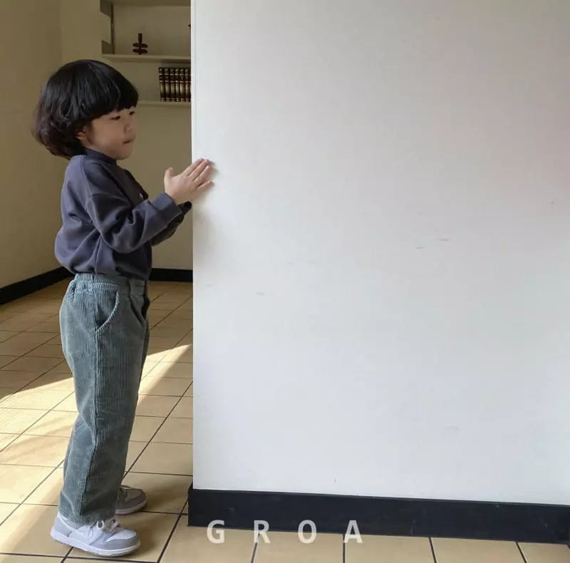 Groa - Korean Children Fashion - #childrensboutique - Shape Half Turtleneck Tee - 8