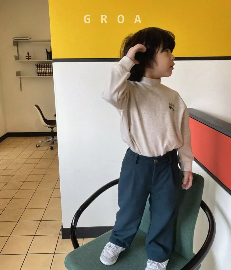 Groa - Korean Children Fashion - #childrensboutique - Fleece Span Pants - 7