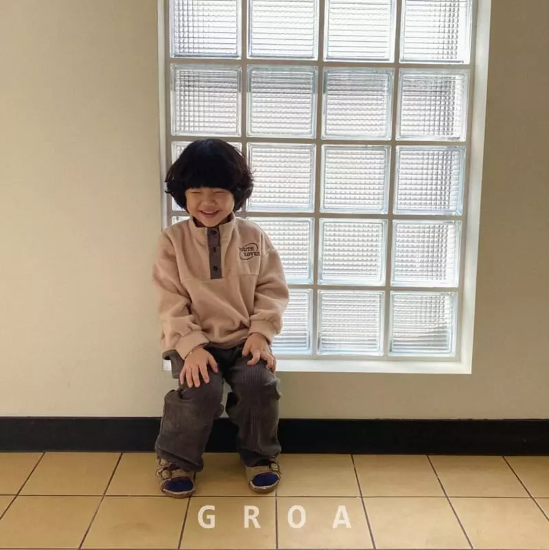 Groa - Korean Children Fashion - #childrensboutique - Rib Fleece Pants - 5