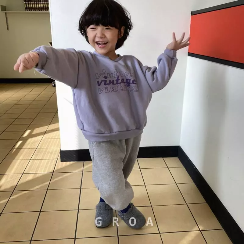 Groa - Korean Children Fashion - #childrensboutique - Vintage Sweatshirt - 2