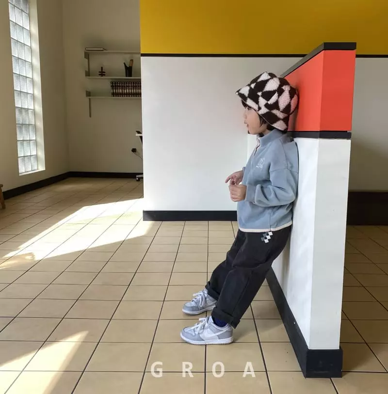 Groa - Korean Children Fashion - #designkidswear - Fleece Big Pocket Pants - 7