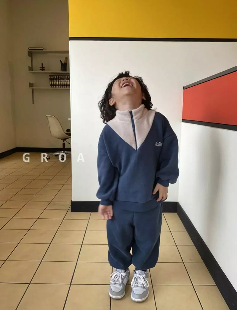Groa - Korean Children Fashion - #discoveringself - Vintage Sweatshirt