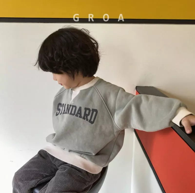 Groa - Korean Children Fashion - #kidsshorts - Rib Fleece Pants - 9
