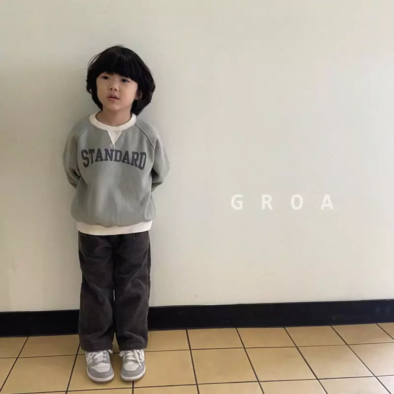 Groa - Korean Children Fashion - #kidsshorts - Standard Sweatshirt - 7