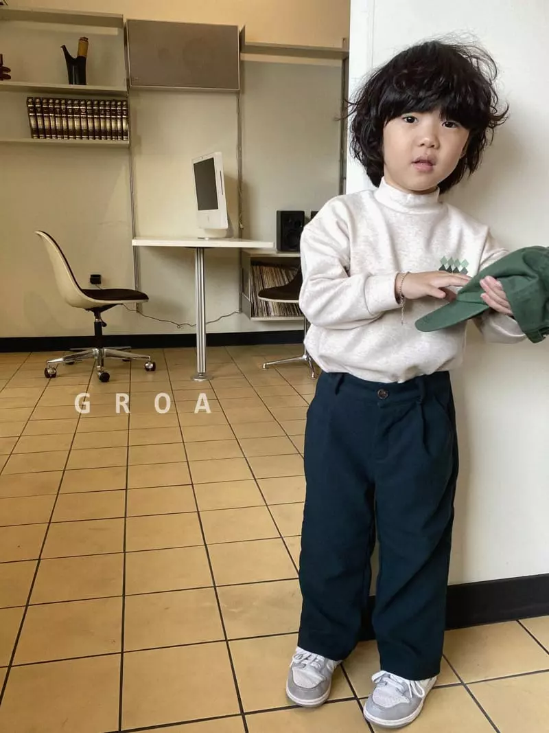 Groa - Korean Children Fashion - #kidsstore - Fleece Span Pants - 12