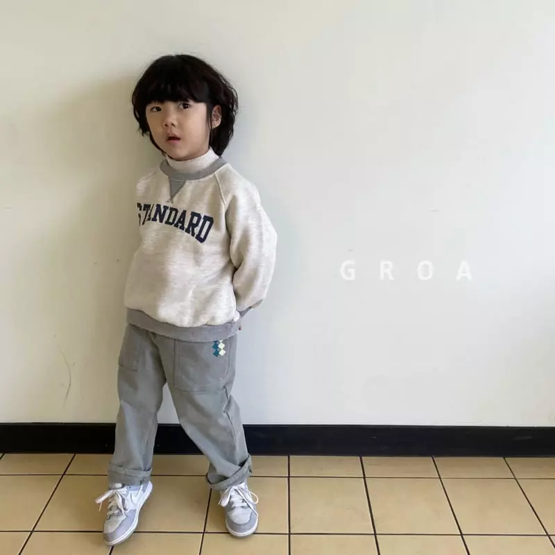 Groa - Korean Children Fashion - #kidsstore - Fleece Big Pocket Pants - 11