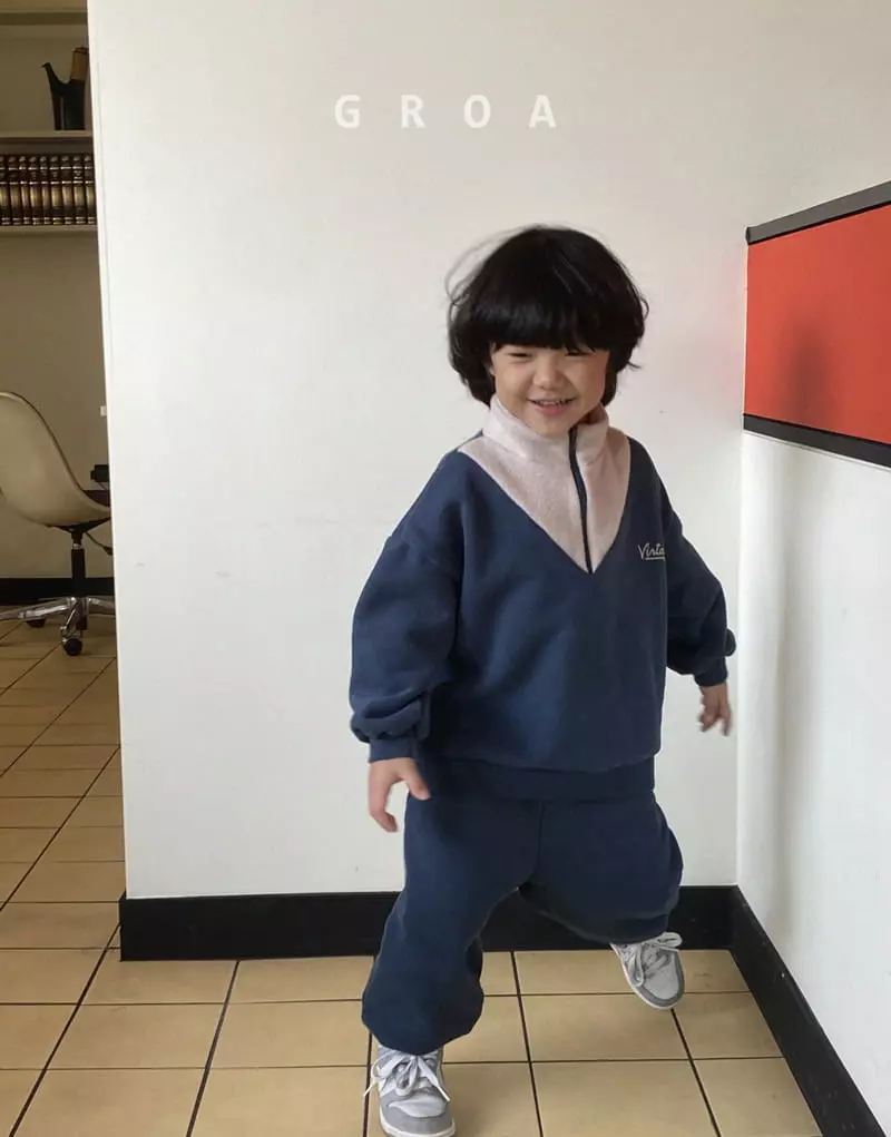 Groa - Korean Children Fashion - #kidsshorts - Vintage Sweatshirt - 4