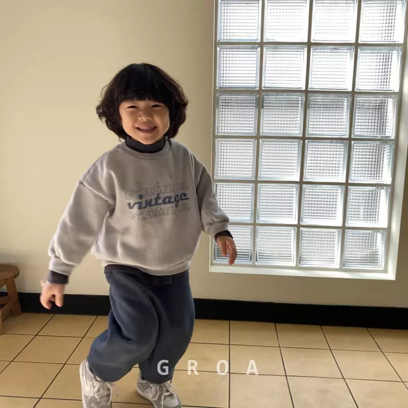Groa - Korean Children Fashion - #magicofchildhood - Vintage Sweatshirt - 11