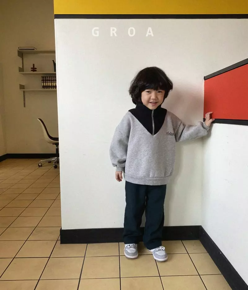 Groa - Korean Children Fashion - #magicofchildhood - Vintage Sweatshirt - 8