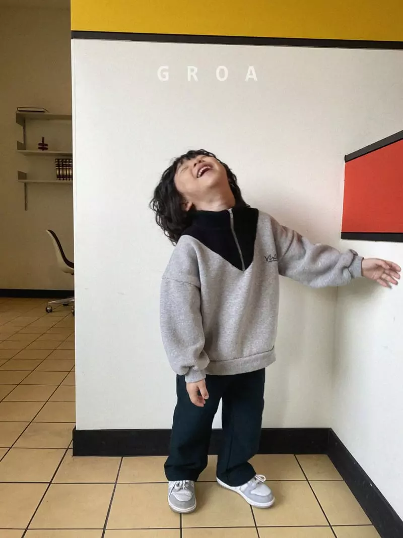 Groa - Korean Children Fashion - #minifashionista - Vintage Sweatshirt - 9
