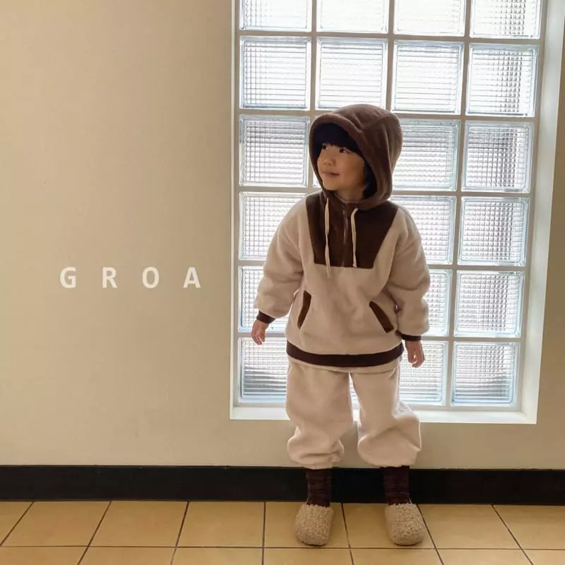 Groa - Korean Children Fashion - #minifashionista - Mongle Zip-up Hoody - 7