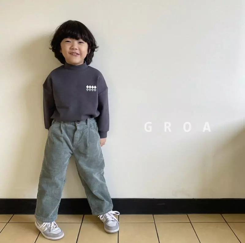 Groa - Korean Children Fashion - #stylishchildhood - Rib Fleece Pants - 3