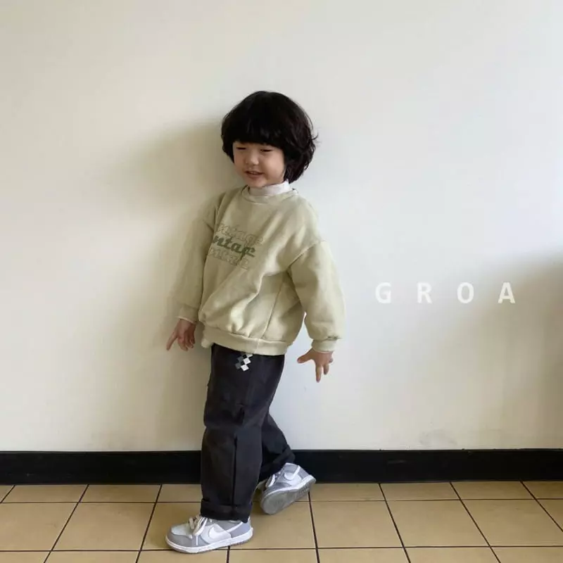 Groa - Korean Children Fashion - #toddlerclothing - Fleece Big Pocket Pants - 3