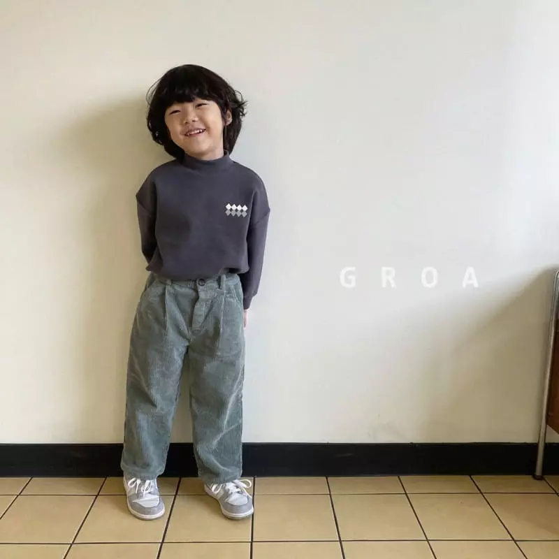 Groa - Korean Children Fashion - #toddlerclothing - Rib Fleece Pants - 2